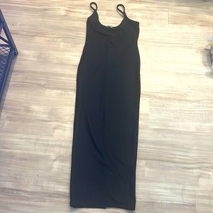 Fashion Nova 🔥 Hot 🥵 Girl summer Black Maxi dress Size S